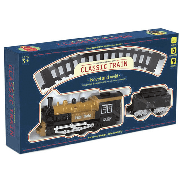Влак с пушек, светлина и звук CLASSIC TRAIN 6295 — оферта от mitevbg.com