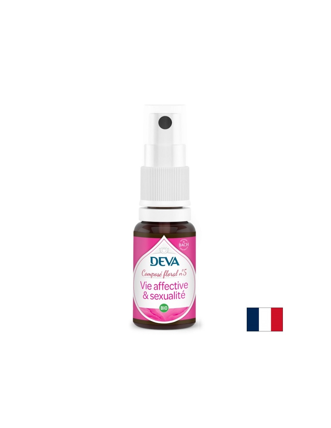 Цветни есенции Deva №5 (хибискус, босилек и див морков), спрей, 15 ml — оферта от revita.bg