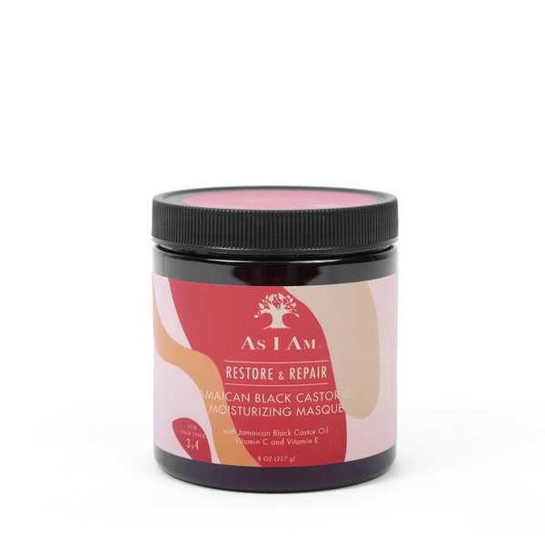 Овлажняваща маска от черно рициново масло от Ямайка As I Am JBCO Moisturizing Masque, 227 г — оферта от shop.curly.bg