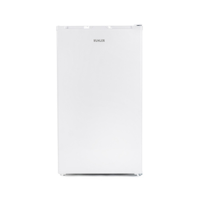 Фризер Muhler VFS8560WE, 60 л, Клас Е, Реверсивна врата, R600a, Бял — оферта от alleop.bg