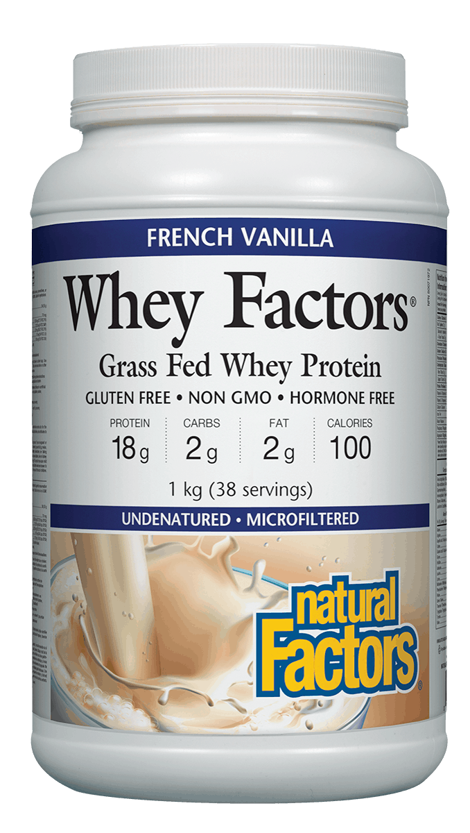 Natural Factors - СУРОВАТЪЧЕН ПРОТЕИН С ВКУС НА ВАНИЛИЯ — оферта от pankostanchev.com