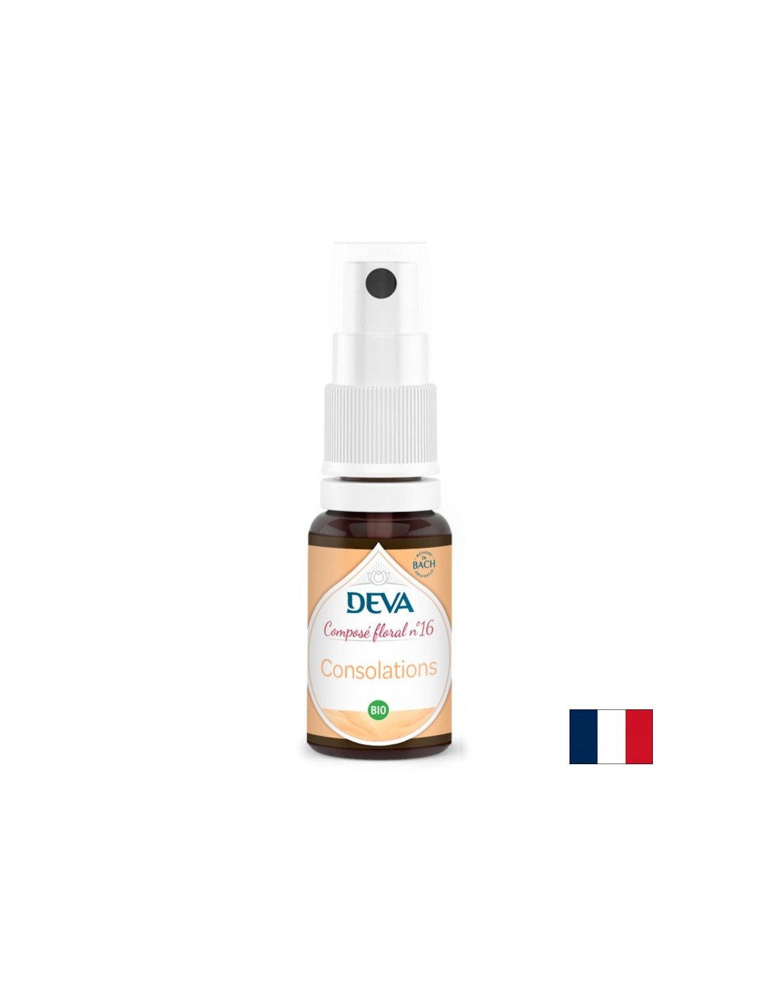 Цветни есенции Deva №16 (жасмин, глог и ангелика), спрей, 15 ml — оферта от revita.bg