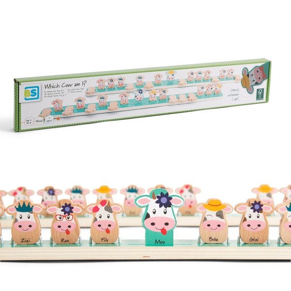 Познай коя крава съм ?- Забавна детска игра — оферта от woodenmagic.bg