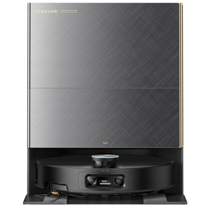 Прахосмукачка робот Dreame X60 Ultra Complete RLX87DE-BL, 180 мин, 0.2 л, AI камери, VersaLift, Автоматизирана станция, Гласови команди, Черен — оферта от alleop.bg