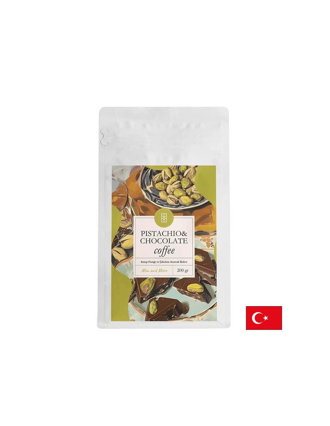 Мляно кафе арабика с аромат на шамфъстък и шоколад, 200 g — оферта от revita.bg