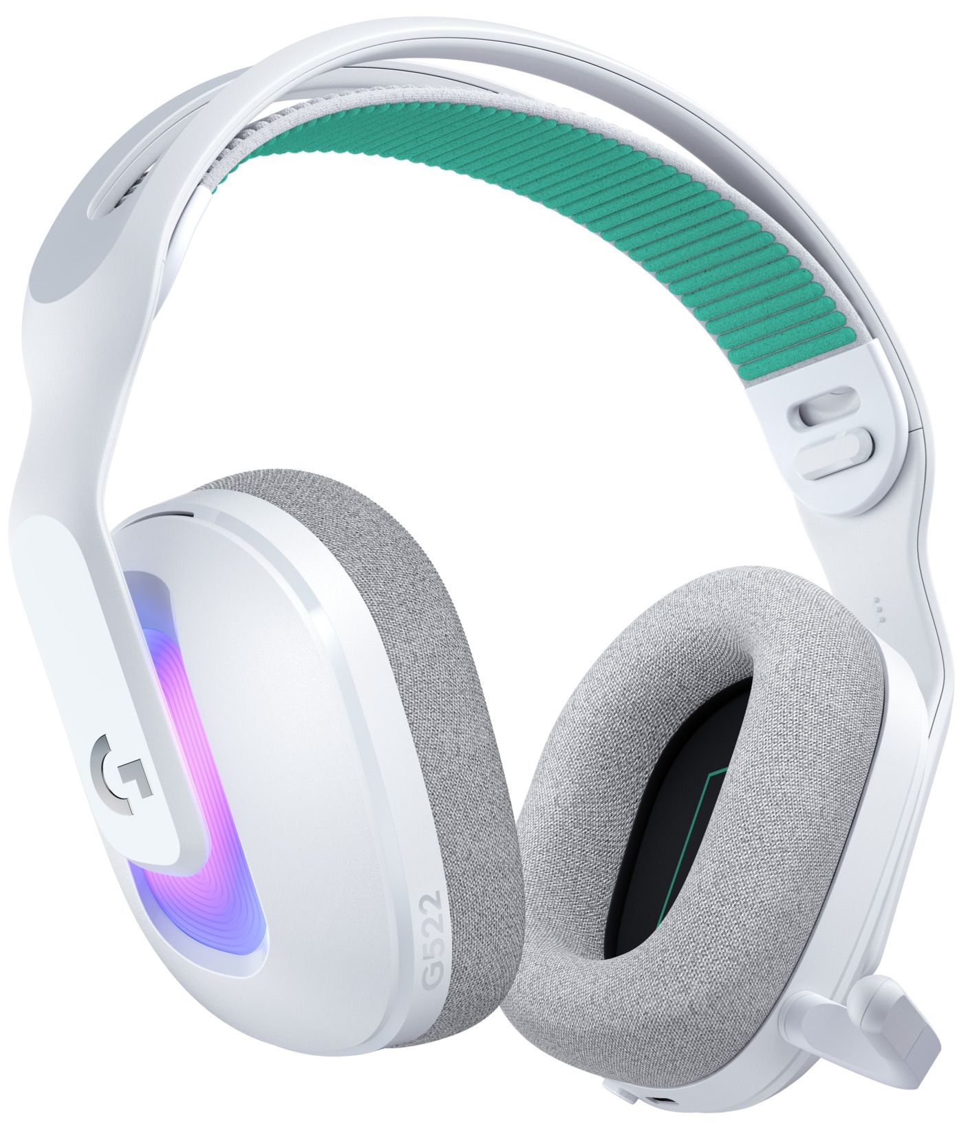Безжични слушалки Logitech G522 LIGHTSPEED 981-001550, бели — оферта от airtrade.bg