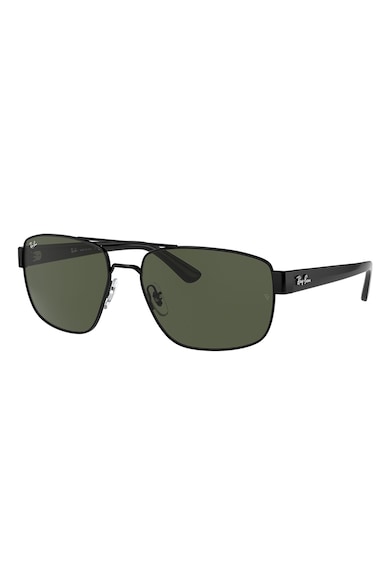Слънчеви очила Aviator с метална рамка - Черен — оферта от FashionDays.bg
