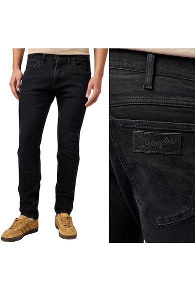 Мъжки дънки  Bryson 813 Skinny - черни - Черен — оферта от FashionDays.bg