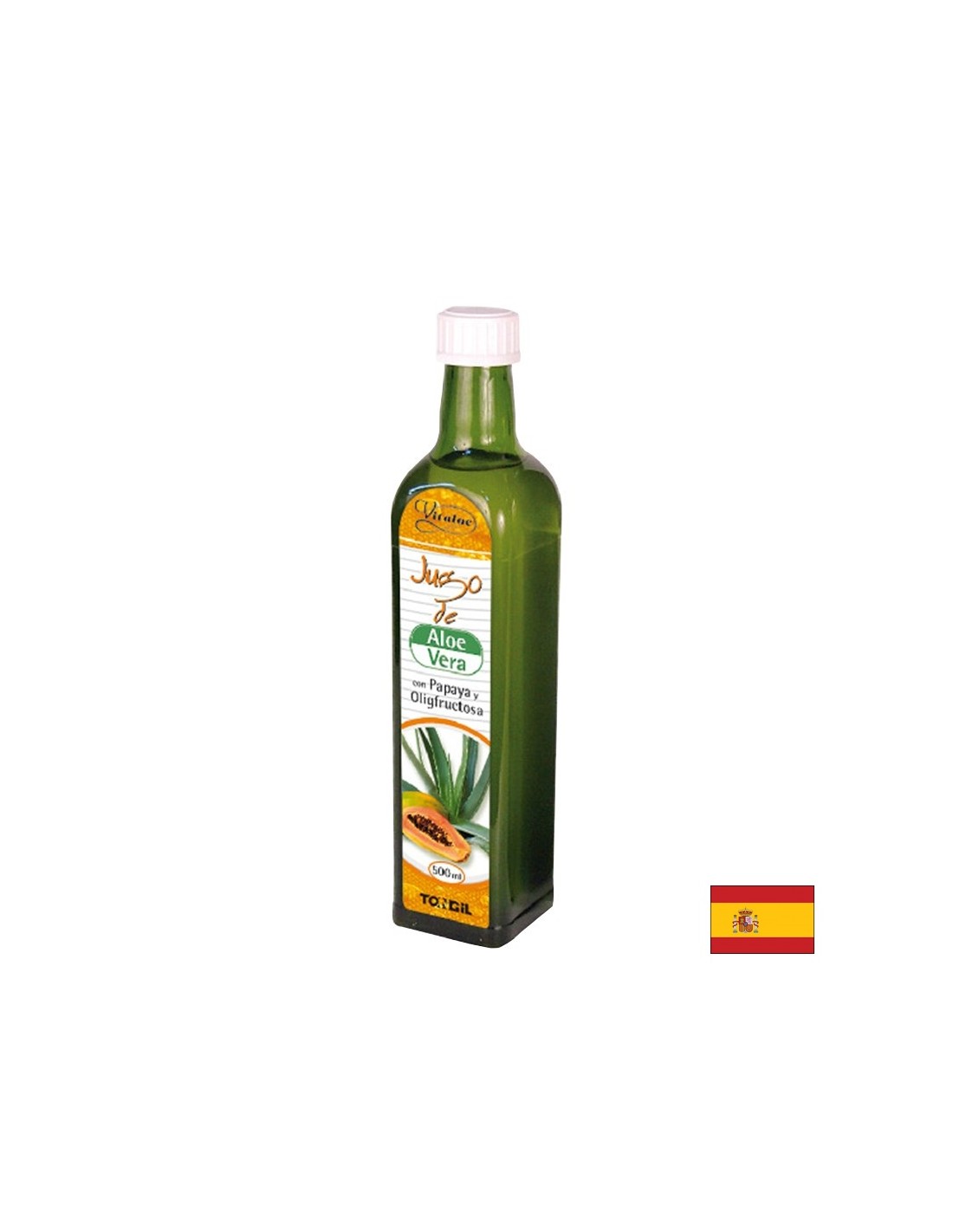 Сок от алое вера с папая и олигофруктоза - Нормално храносмилане, 500 ml — оферта от revita.bg
