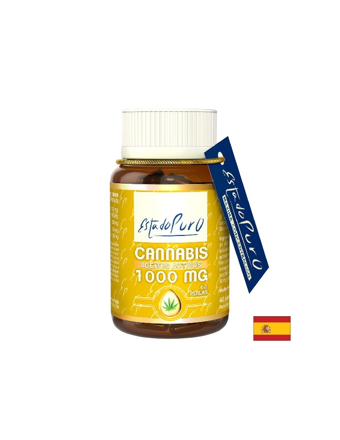 Студено пресовано масло от конопени семена - Нервна система, 1000 mg, 60 софтгел капсули — оферта от revita.bg
