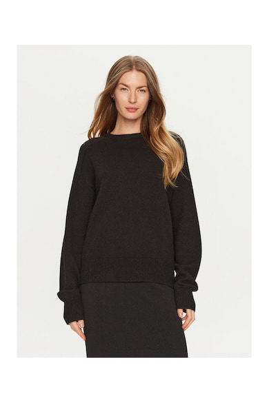 Дамски пуловер -  304913419 - Кашмир - Един размер INTL - Черен — оферта от FashionDays.bg