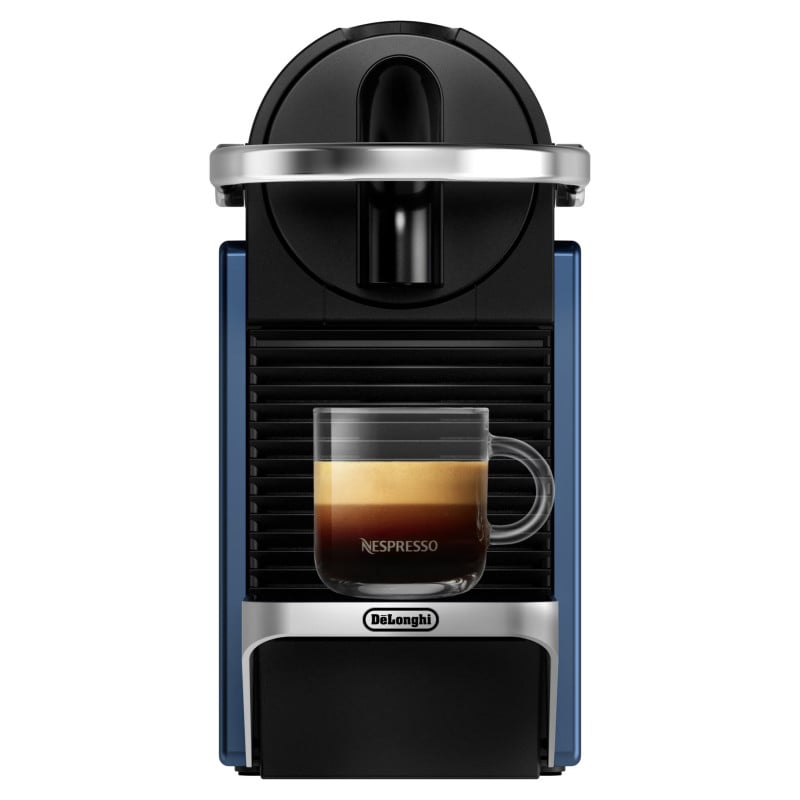Еспресо машина DeLonghi Pixie EN127.BL, 1260W, 19 bar, 0.7 л, Nespresso, Автоматично изключване, Син — оферта от alleop.bg