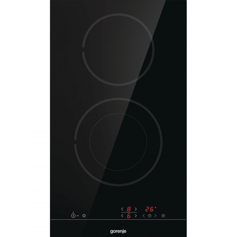 Плот за вграждане Gorenje ECT322BSC, 2900W, StopGo, Защита за деца, BoilControl, Таймер, Черен — оферта от alleop.bg