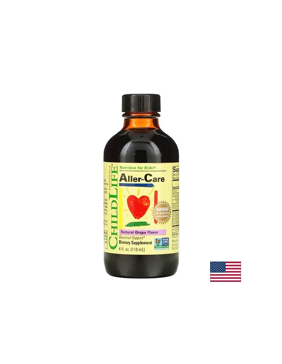 Aller-Care – Подкрепа при алергии при деца, 118 ml — оферта от revita.bg