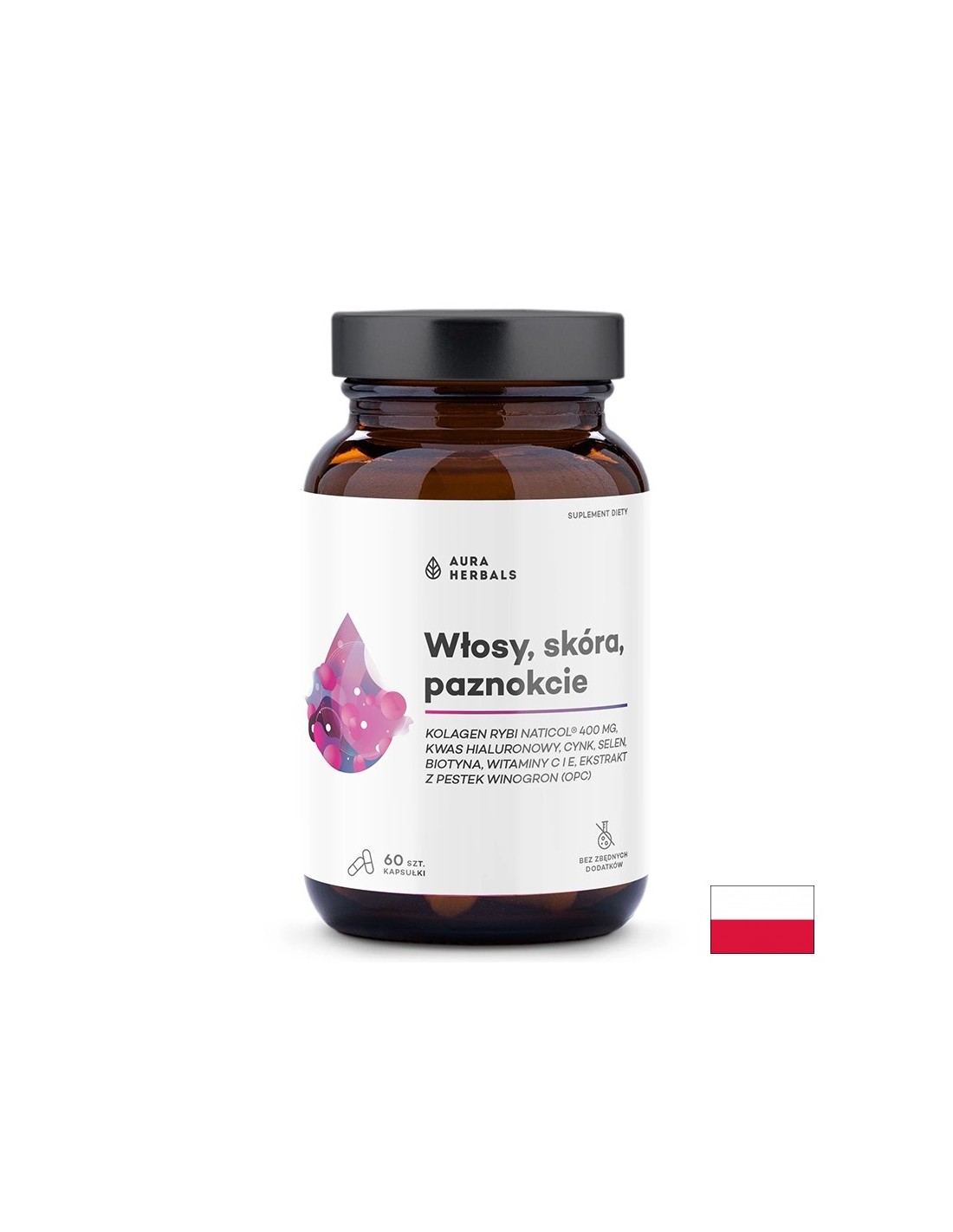 Формула за коса, кожа и нокти – С колаген и хиалуронова киселина, 60 капсули — оферта от revita.bg