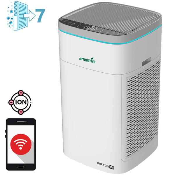 Oberon 800 WiFi, дизайн C (до 96 м2) - Пречиствател за въздух — оферта от dedal-robot.com