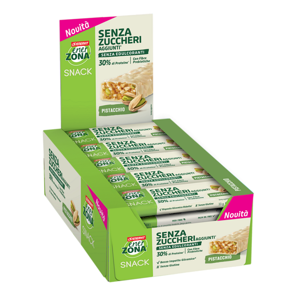 НОВО! ЕнерЗона Снак Баланс ® Шам Фъстък - кутия 30 бр. — оферта от enerzona.bg/