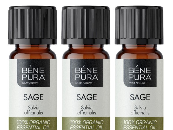 3x Био Етерично масло от Салвия - 10мл — оферта от benepura.bg