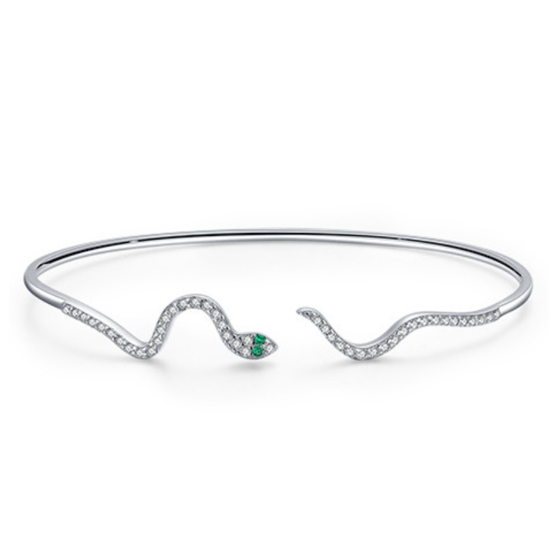 Сребърна гривна - Змия — оферта от silversense.bg