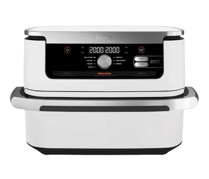 Фритюрник с горещ въздух Ninja AF500EU, 10.4 L, бял — оферта от airtrade.bg