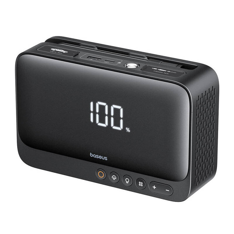 Стартер за автомобил и компресор Baseus Car Jump Starter Energy, 4 в 1 — оферта от airtrade.bg