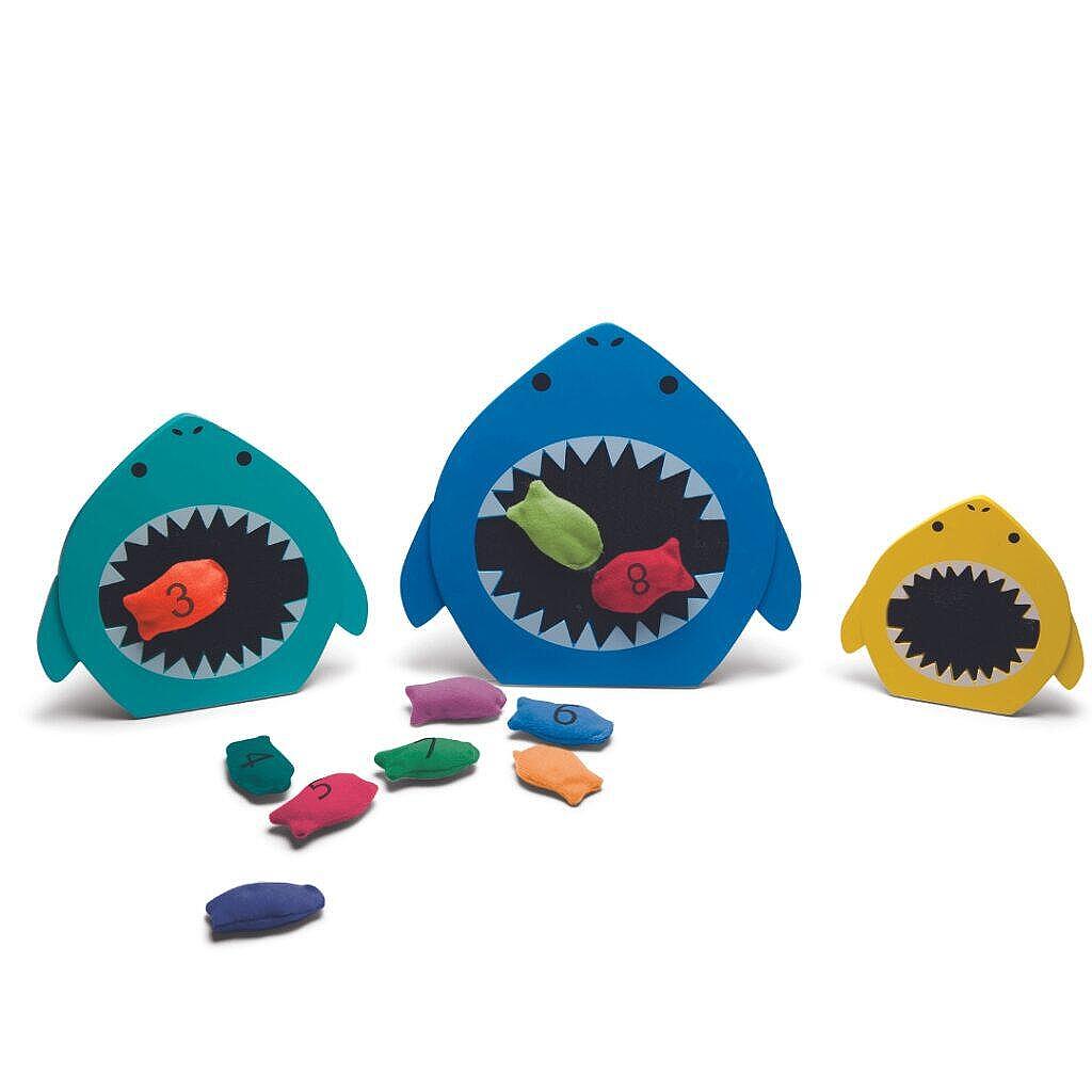 Игра за точност - Гладните акули — оферта от woodenmagic.bg