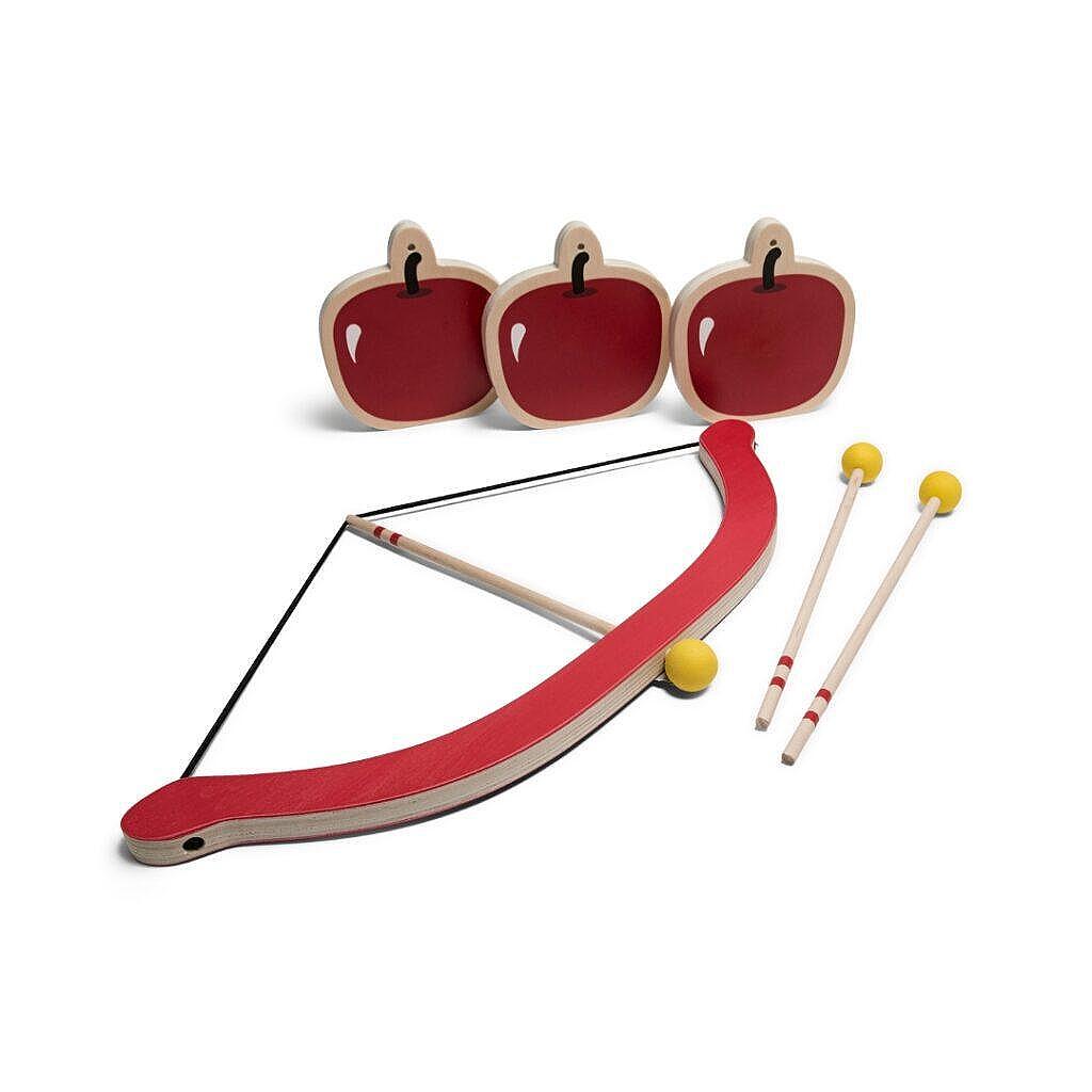 Детски комплект за стрелба с лък и мишени — оферта от woodenmagic.bg