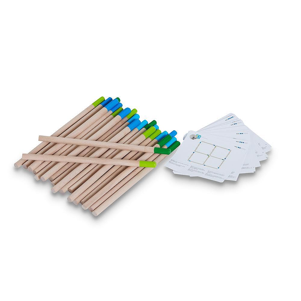 BS Toys Образователен пъзел с клечки — оферта от woodenmagic.bg