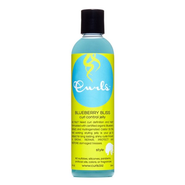 Желе за еластични и пружиниращи къдрици Curls Blueberry Bliss Curl Control Jelly, 236мл — оферта от shop.curly.bg
