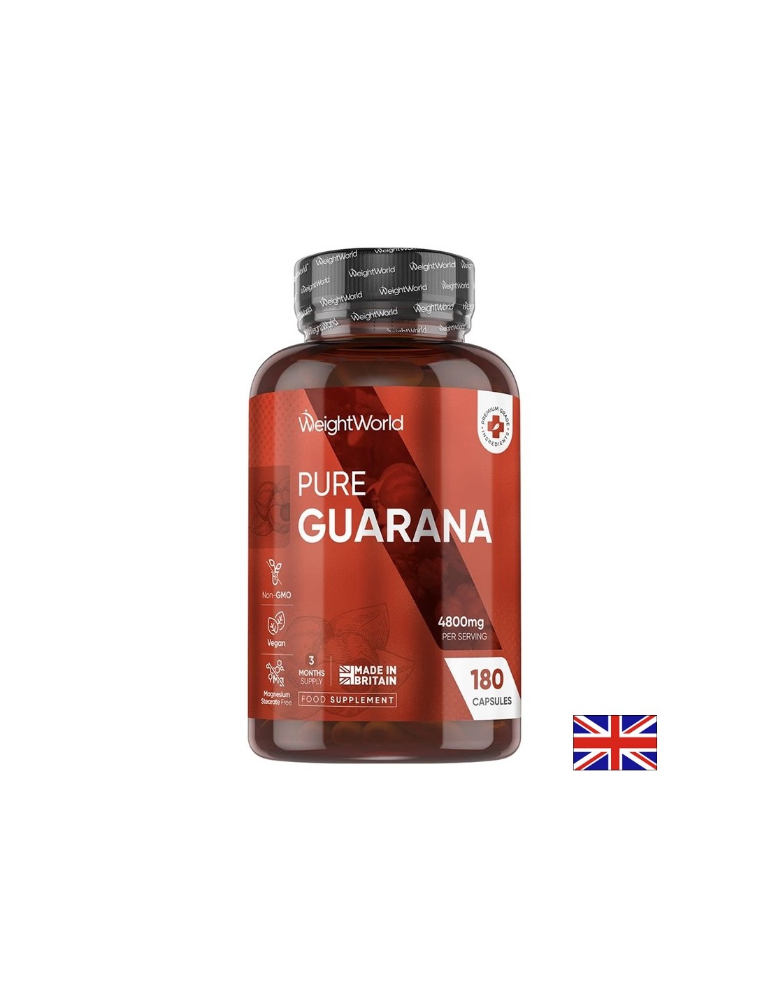 Гуарана – При умора и бавен метаболизъм, 240 mg, 180 капсули — оферта от revita.bg