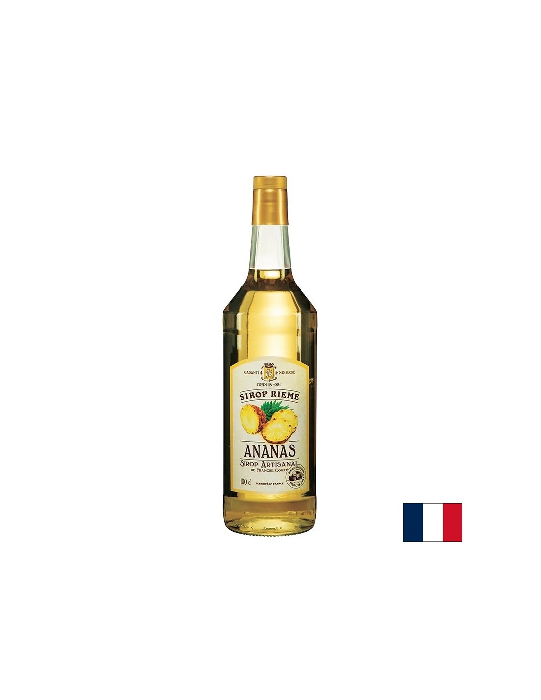 Сироп Ананас – За екзотични напитки и коктейли, 1000 ml — оферта от revita.bg