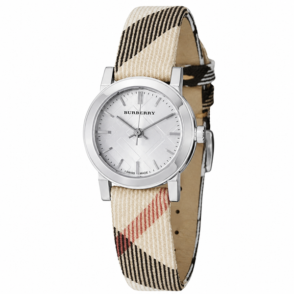 Дамски часовник Burberry Nova Check BU9212, Сребрист — оферта от nubi.bg