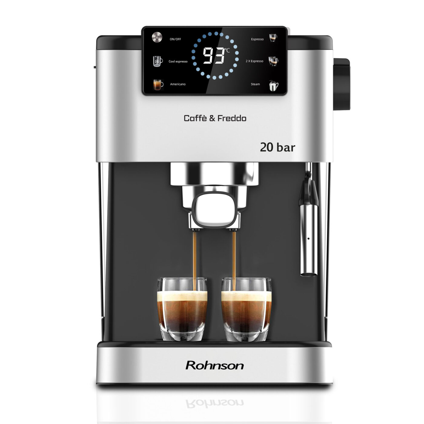 Кафемашина Rohnson R-98028, 1.5 L, 1350W — оферта от airtrade.bg