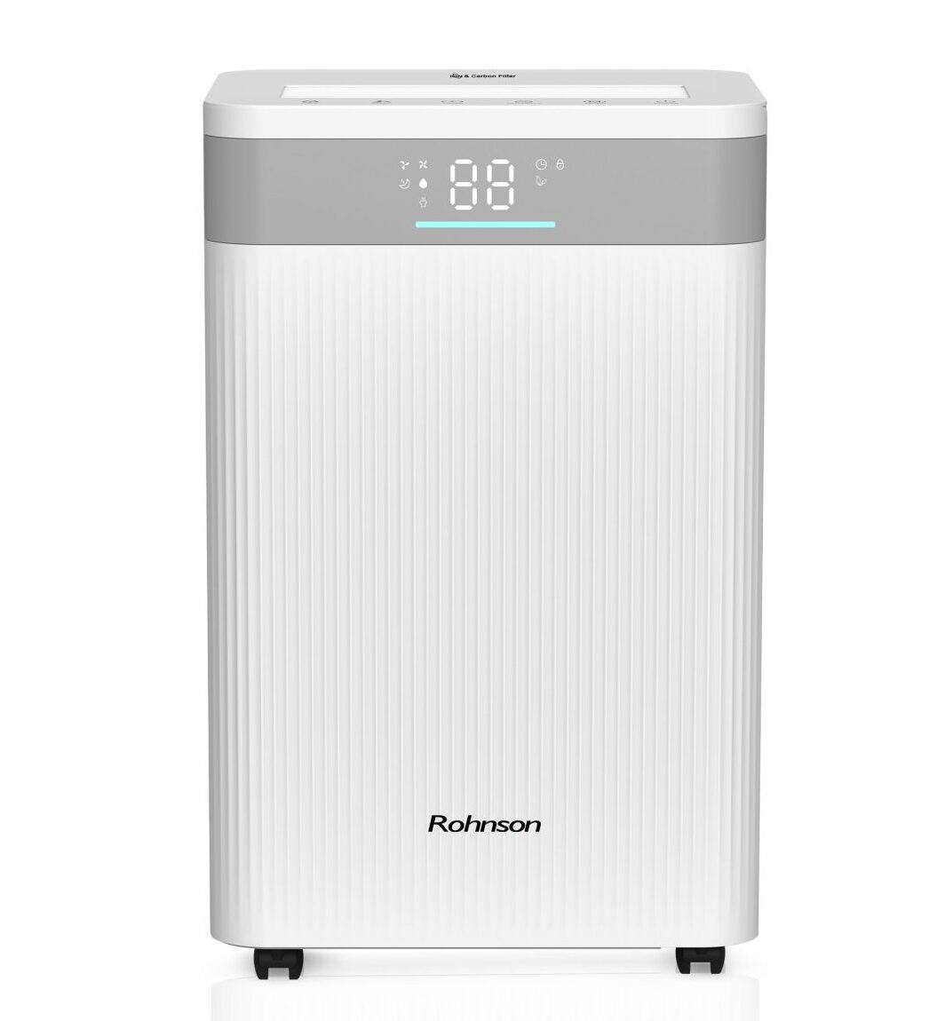 Обезвлажнител за въздух Rohnson R-91620, 4.5 L, до 120 м2, бял — оферта от airtrade.bg