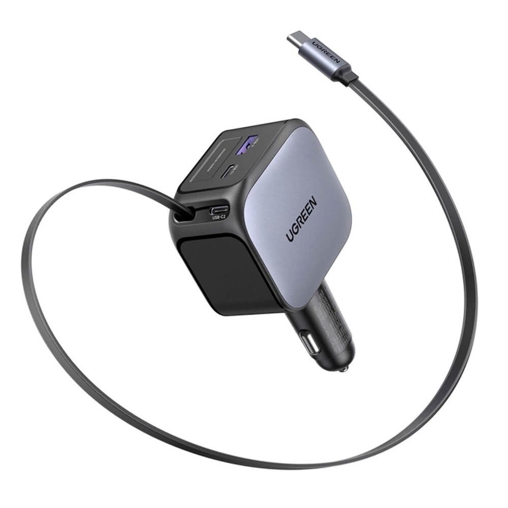 Зарядно за кола Ugreen EC604, 145W, 3 в 1 — оферта от airtrade.bg