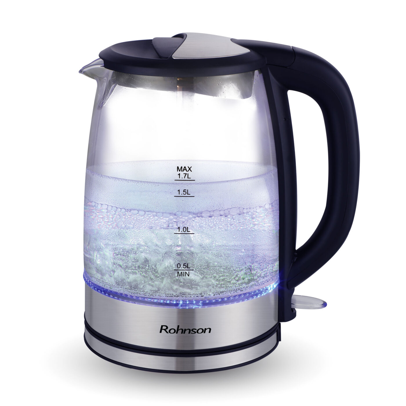 Електрическа кана Rohnson R-7640, 2200W, 1.7 L — оферта от airtrade.bg