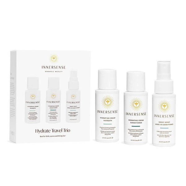 Троен комплект за хидратация Innersense Travel Trio Hydrate Collection — оферта от shop.curly.bg