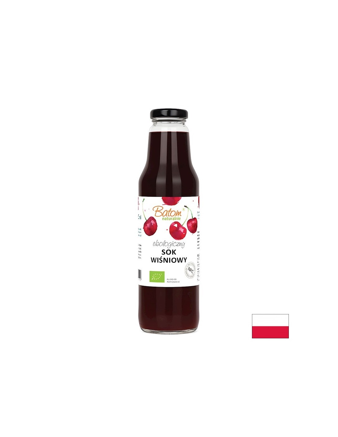 Сок от вишни (директно пресован), БИО, 750 ml — оферта от revita.bg