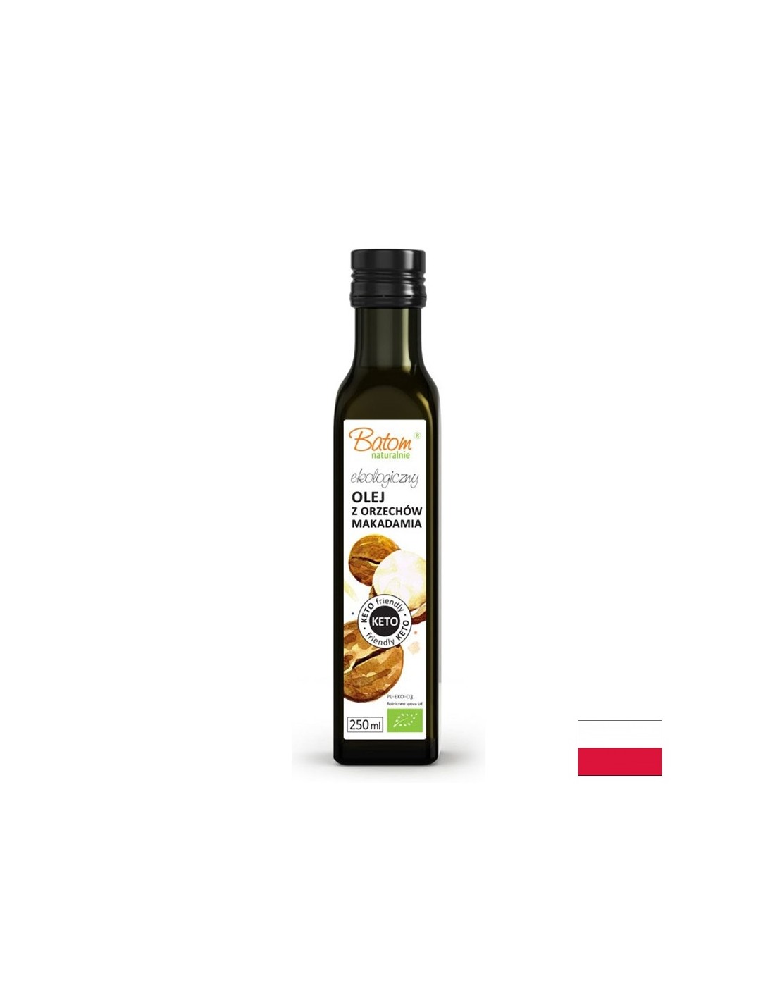 Масло от макадамия (студено пресовано), БИО, 250 ml — оферта от revita.bg