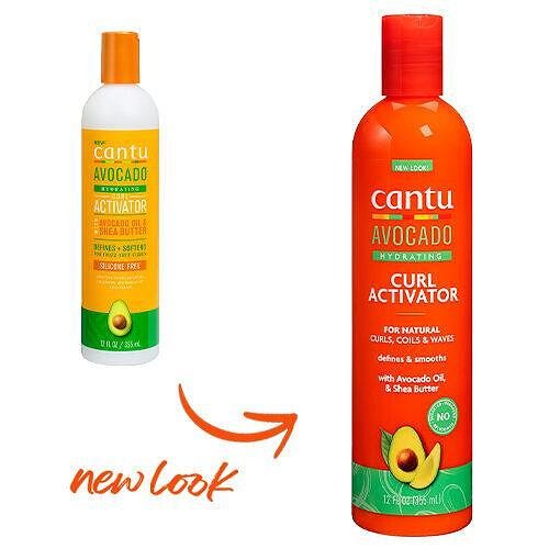 Активатор на къдрици с авокадо Cantu Avocado Hydrating Curl Activator Cream, 355мл. — оферта от shop.curly.bg