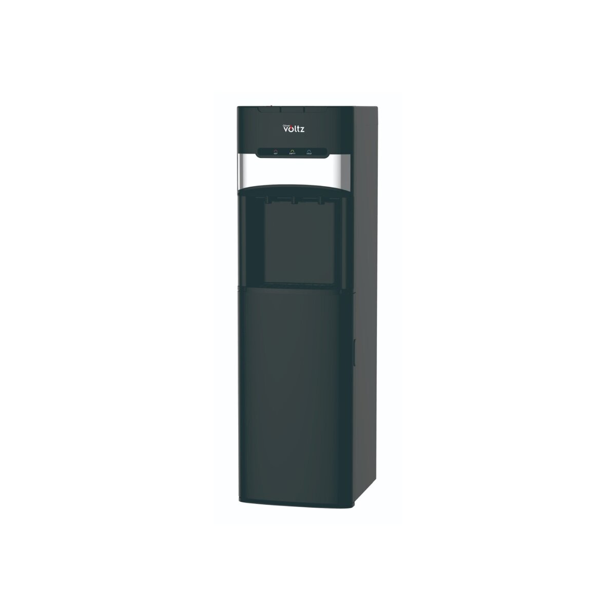 Диспенсър за вода Oliver Voltz OV51449F, С долно зареждане, 500W/85W, 10-90 C, Компресорен, Топла вода 5л/час, Студена вода 2л/час, Черен — оферта от technomani.bg/
