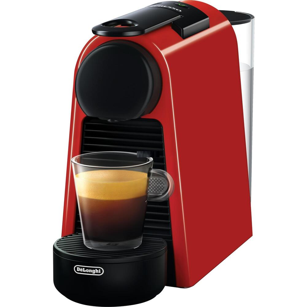 Кафемашина с капсули DeLonghi Nespresso Essenza Mini EN85.R, червена — оферта от airtrade.bg