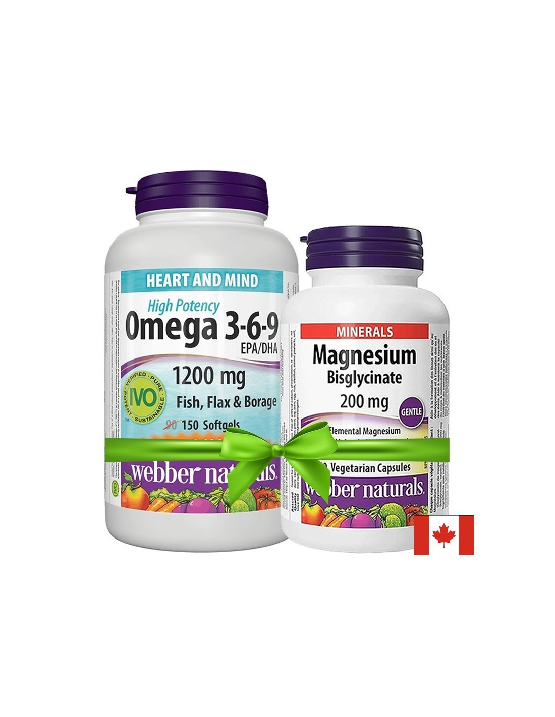 Омега 3-6-9 есенциални мастни киселини, 1200 mg х 150 софтгел капсули + подарък магнезий бисглицинат, 200 mg x 60 капсули — оферта от revita.bg