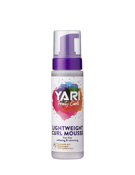 Лек овлажняващ мус с хиалуронова киселина Yari Fruity Curls Lightweight Curl Mousse, 220мл — оферта от shop.curly.bg
