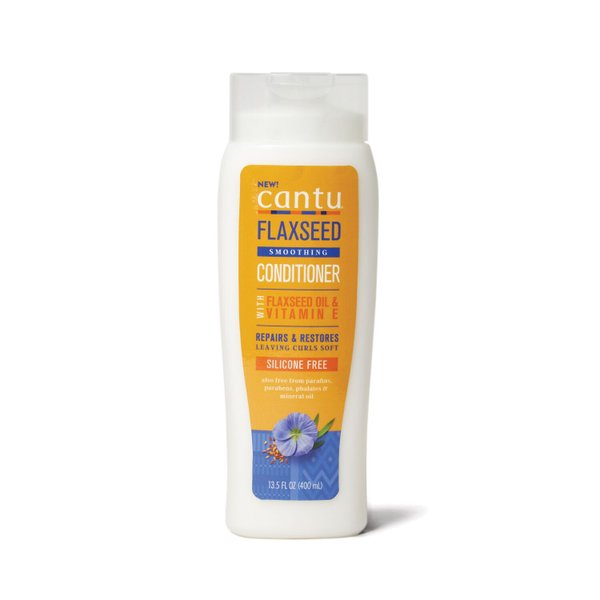 Изглаждащ балсам с масло от ленено семе Cantu Flaxseed Smoothing  Leave-in or Rinse out conditioner, 400 мл — оферта от shop.curly.bg