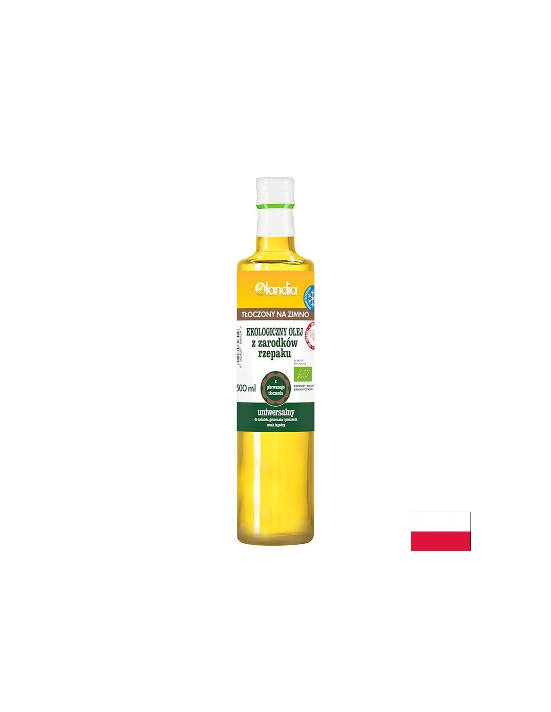 Масло от рапица (студено пресовано), БИО, 500 ml — оферта от revita.bg