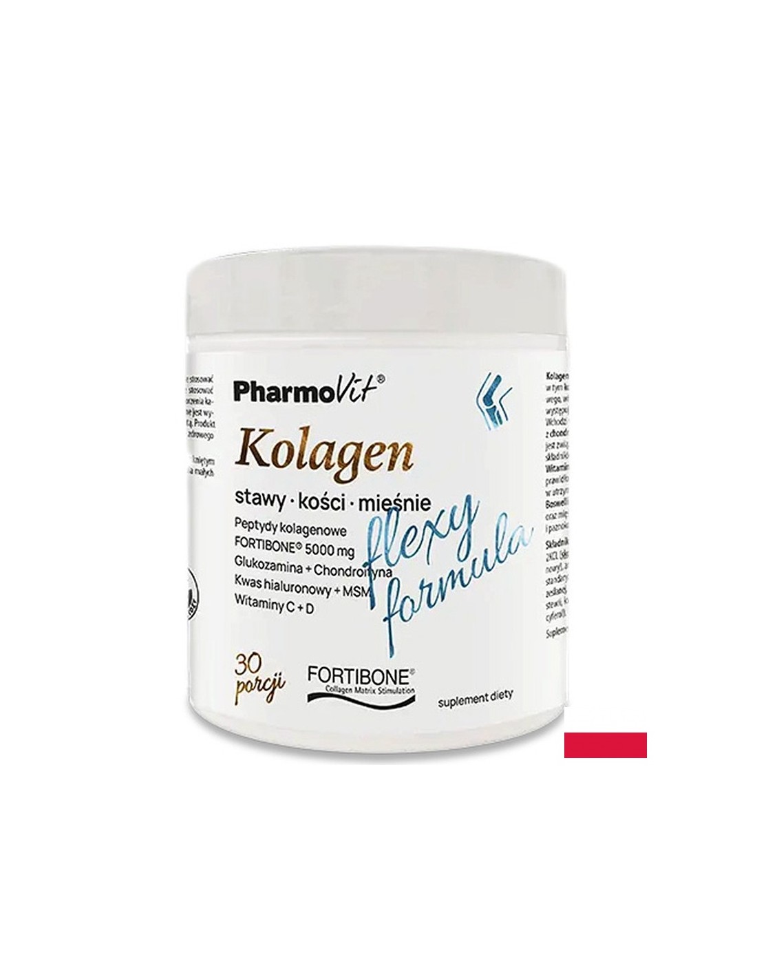 Колаген Флекси FORTIBONE® – Стави, кости и мускули, 5000 mg, 196 g прах — оферта от revita.bg