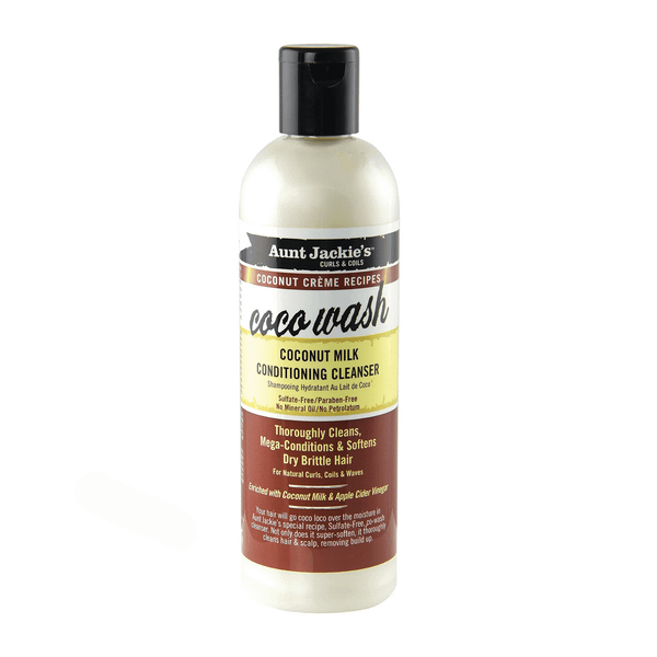 Почистващ кондиционер с кокосово мляко Aunt Jackie's Coco Wash, 237 мл — оферта от shop.curly.bg