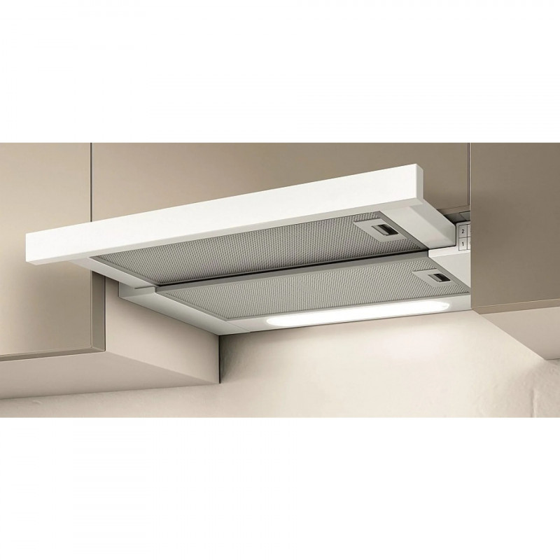 Абсорбатор за вграждане Elica Elite 14 Lux WH 60, 121 W, 60 см, Клас D, 304 м3/ч, LED осветление, Бял — оферта от alleop.bg