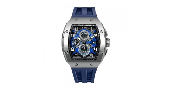 Часовник Tsar Bomba Blue Majesty Edition TB8211BS — оферта от timer.bg